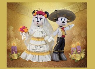 Lanzan figuras de Mickey Mouse y Minnie Mouse inspiradas en el Día de Muertos Mickey Mouse Día de Muertos