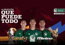 Minino y Ganador son patrocinadores oficiales de la Selección Mexicana de Fútbol Minino y Ganador patrocinadores Selección Mexicana