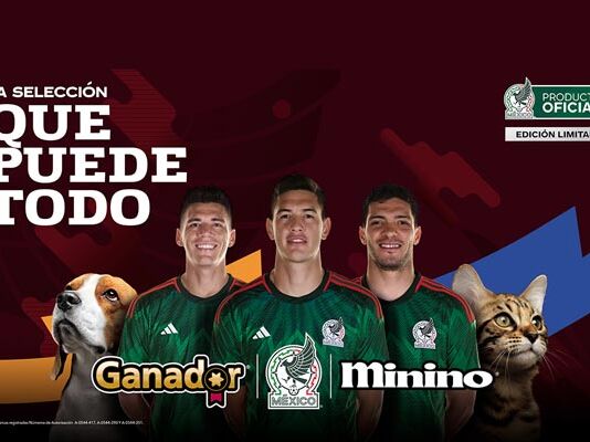 Minino y Ganador son patrocinadores oficiales de la Selección Mexicana de Fútbol Minino y Ganador patrocinadores Selección Mexicana