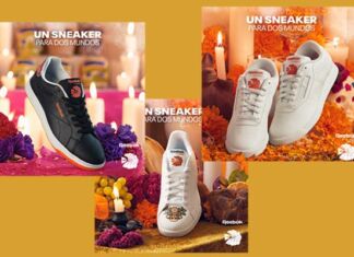 colección día de muertos Reebok