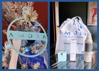 navidad en The Amora Beauty Market