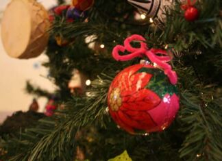 Lazos de Navidad Papalote