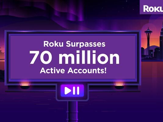 Roku supera 70 millones de cuentas activas
