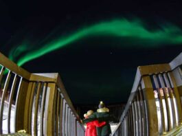 ver auroras boreales en Yellowknife