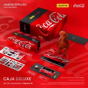 estuche realme 10 Pro 5G Coca-Cola