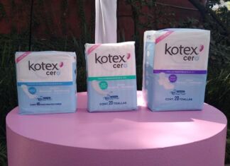 Kotex Cero, la primera generación de toallas y pantiprotectores desechables en el inodoro toallas Kotex Cero