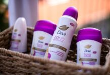 desodorante Dove Tono Uniforme Orquídea