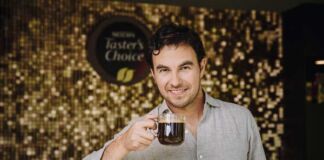 Checo Pérez embajador Nescafé Taster's Choice