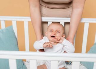 bebé con ansiedad por separación