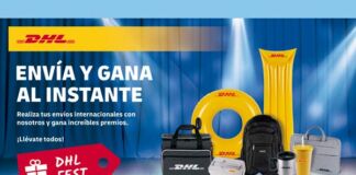 Envía y gana al instante DHL Express