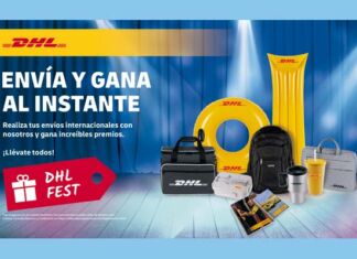 Envía y gana al instante DHL Express
