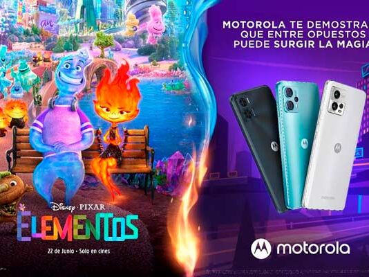 muro de stickers Elementos Motorola