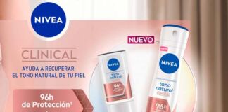 antitranspirante Nivea Tono Natural Clinical