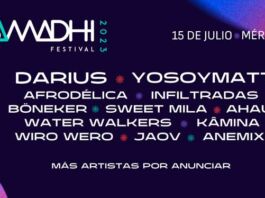 Samadhi Festival ofrecerá una experiencia multisensorial de arte y música cartel Samadhi Festival