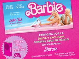 cómo ganar consola Xbox Barbie en Cinemex