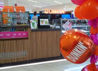 Dunkin’ llega a Plaza Carso para ofrecer su amplio menú de donas y bebidas isla Dunkin Plaza Carso