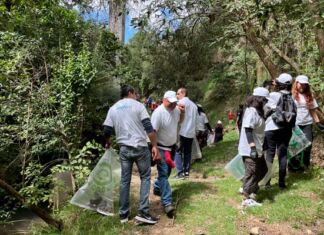 jornada de limpieza Agua Sta.María