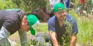 Aires de Campo reforesta Barranca de Tarango