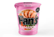 sopa instantánea Sopa Fan's