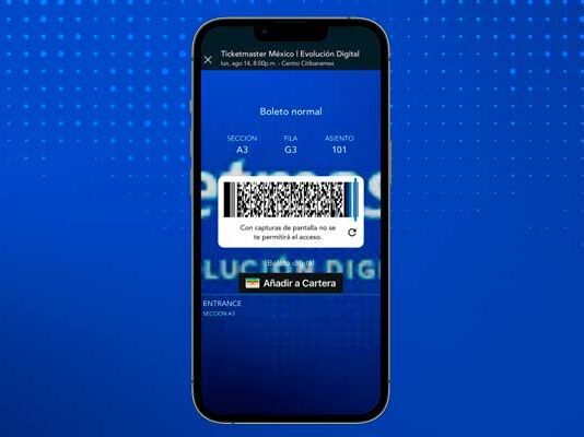 Ticketmaster SafeTix, nuevo boleto digital que evita falsificaciones o duplicidades boleto digital Ticketmaster Safetix
