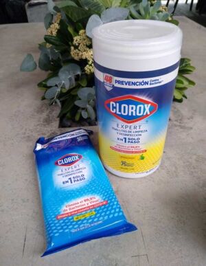 toallitas desinfectantes Clorox Expert