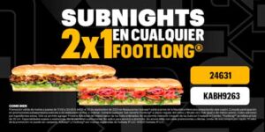 descuentos cuponera Subway
