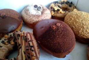 sabores de café Coffee Doughnuts