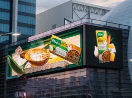 Cubitos Knorr sorprende a transeúntes con innovador espectacular 3D espectacular 3D Cubitos Knorr