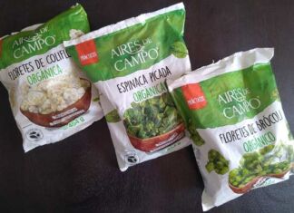 hortalizas orgánicas congeladas Aires de Campo