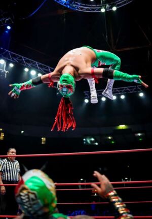 luchador Pelon Encapuchado