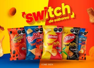 Sabritas hace Switch de sabores en sus botanas botanas Switch Sabritas