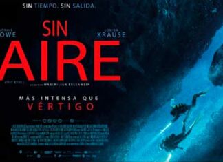 Sin Aire, un thriller que te dejará sin aliento a 28 metros bajo el mar estreno película Sin Aire