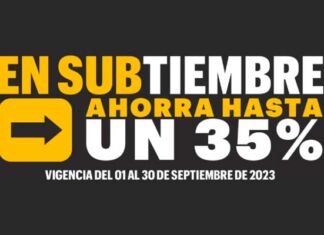 cuponera Subtiembre Subway