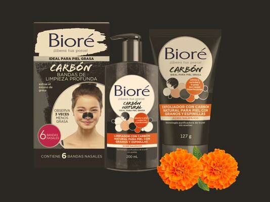 Trivia: Bioré con Carbón Natural mantiene tus poros libres de impurezas línea Bioré Carbón Natural