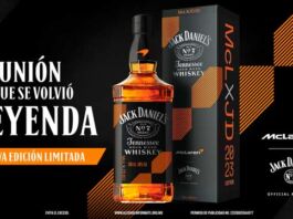 Jack Daniel’s y McLaren Racing lanzan su primera botella de edición especial botella edición limitada Jack Daniel's y McLaren