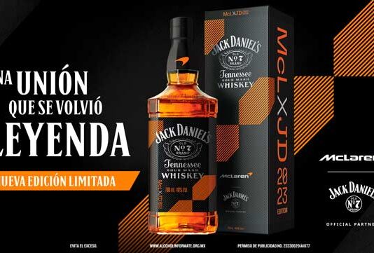 Jack Daniel’s y McLaren Racing lanzan su primera botella de edición especial botella edición limitada Jack Daniel's y McLaren