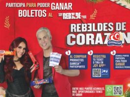Gamesa lanza promoción “Rebeldes de Corazón” con RBD boletos para conciertos RBD