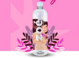botella rosa edición con causa Zoé Water
