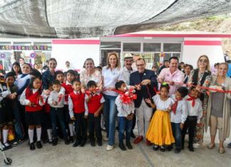 Niños en Alegría reconstruye escuela Taxco