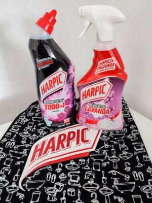 productos para baño Harpic