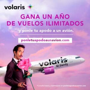promoción Ponle tu apodo a un avión
