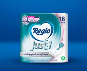 papel higiénico Regio Just 1