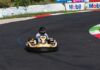 carrera de go karts con Checo Pérez