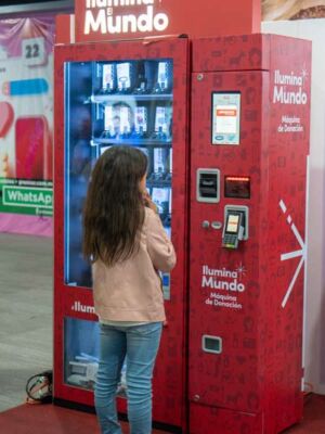 máquinas expendedoras Ilumina el Mundo