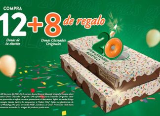 Krispy Kreme México 20 años