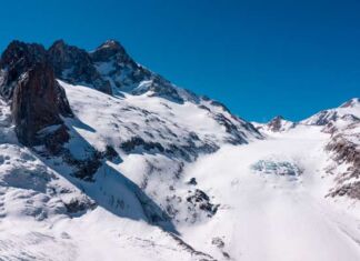 lugar accidente La sociedad de la nieve