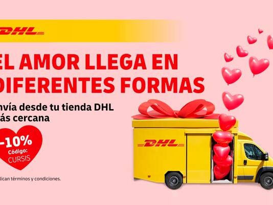 DHL Express apoya a MiPymes con 10% de descuento en envíos por San Valentín descuento DHL en envíos San Valentín
