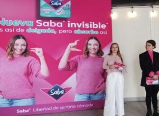Saba Invisible, nueva toalla delgada que brinda protección en días de flujo abundante toalla Saba Invisible