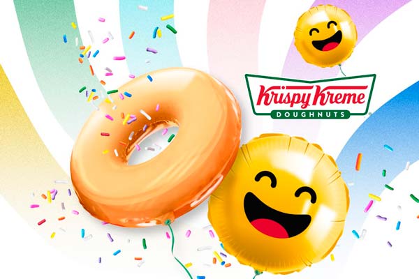 activación Krispy Kreme Día de la Felicidad