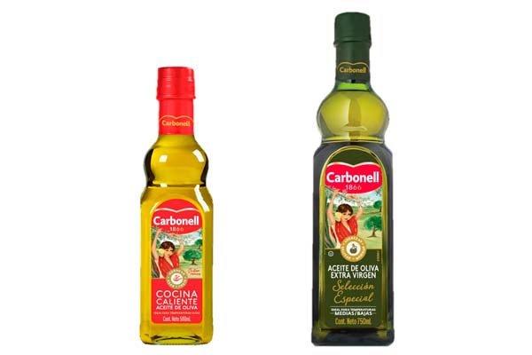nueva-imagen-carbonell aceite de oliva Carbonell uso frío o caliente